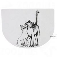 Kaksi kissaa -ruoka-alusta - 40 x 30 cm - Elä